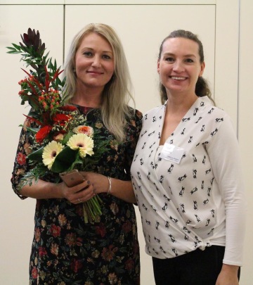 Jana Lagová ze společnosti GUMEX, spol. s r.o. a Lucie Spáčilová