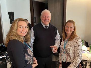 na fotce z leva Lucie Spáčilová, Marten Runow a Petra Fialová