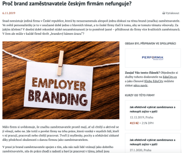 Hana Slačálková, Performia, spol. s r.o.