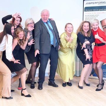 Část Performia týmu a zakladatel Performia International Marten Runow