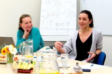 Lucie Spáčilová a Kateřina Počtová, personalistka společnosti BACKBONE s.r.o.